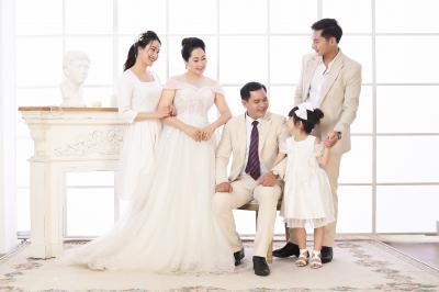 Chụp ảnh gia đình