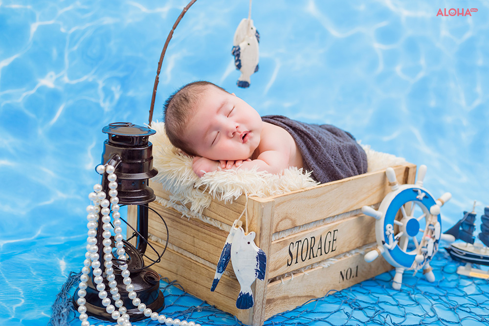 4 lý do mẹ nên chọn dịch vụ chụp ảnh cho bé sơ sinh tại nhà của Aloha Baby Studio