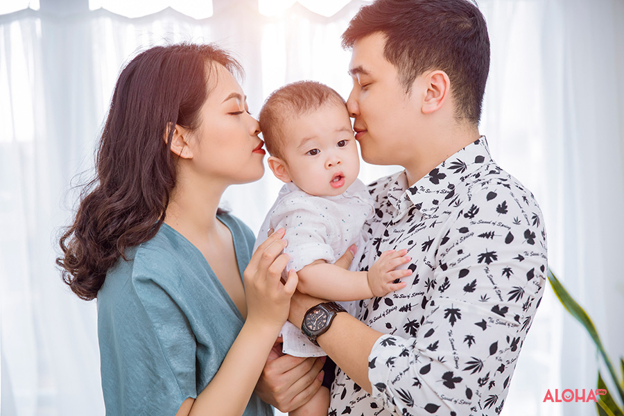 Ảnh chụp gia đình siêu kute