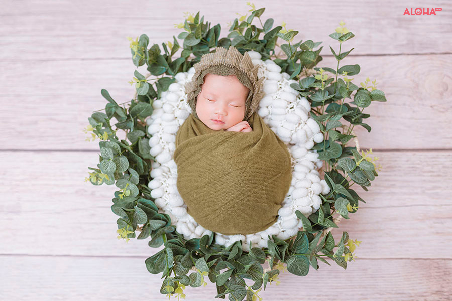 Bật mí bạn cách đăng ký gói chụp cho trẻ sơ sinh tại nhà do Aloha baby cung cấp