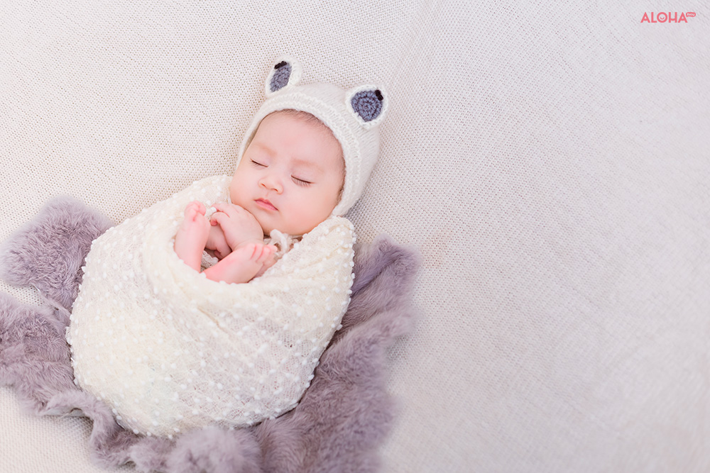 Chụp ảnh sơ sinh cho bé đang là xu hướng của thế giới