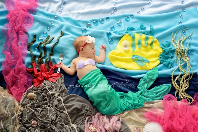 Ảnh sơ sinh độc lạ