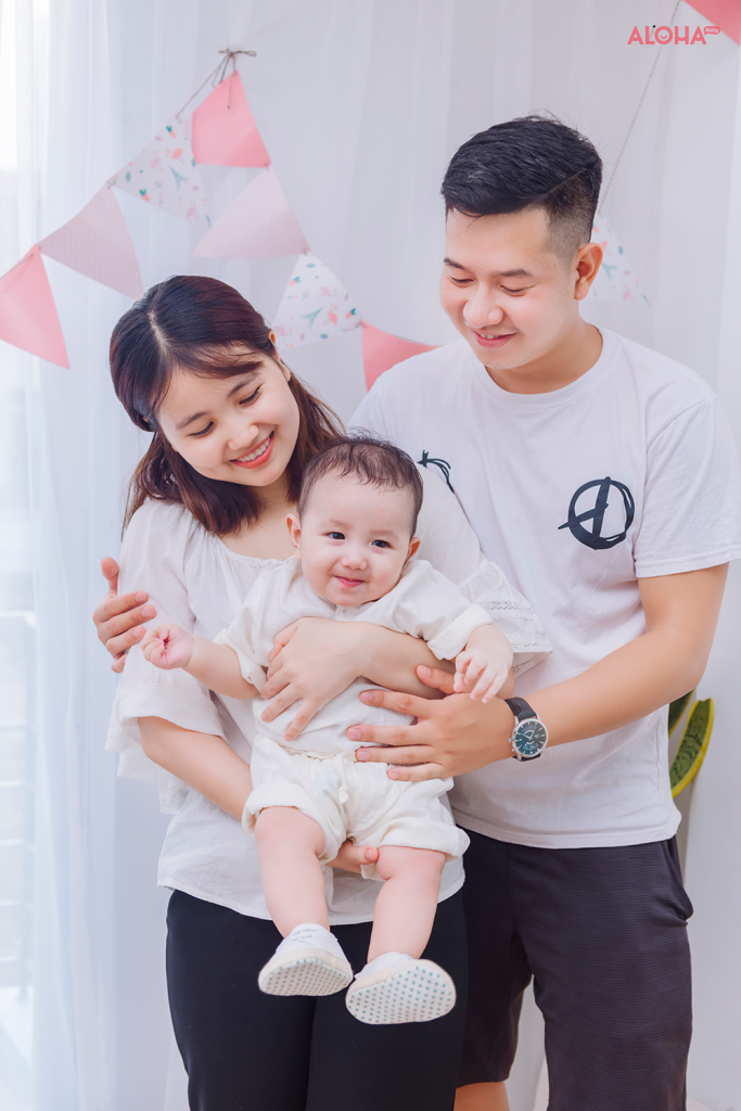 Studio Aloha Baby chụp ảnh cho gia đình vừa chất lượng, vừa uy tín